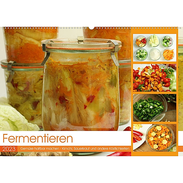 Fermentieren (Wandkalender 2023 DIN A2 quer), Linda und Michael Schilling