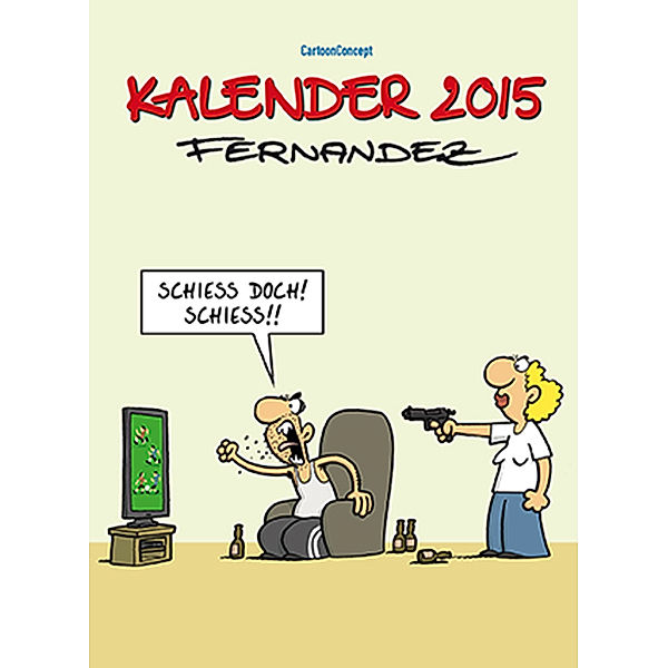 Fernandez Cartoon Kalender 2015, Miguel Fernandez