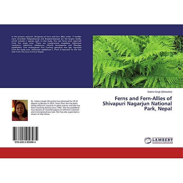 Ferns and Fern-Allies of Shivapuri Nagarjun National Park, Nepal, Sabina Singh (Shrestha)