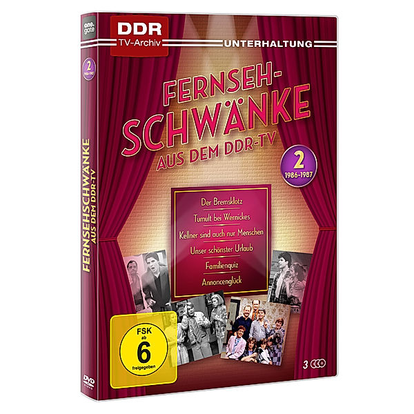 Fernsehschwänke aus dem DDR-TV - Box 2 - 1986-87