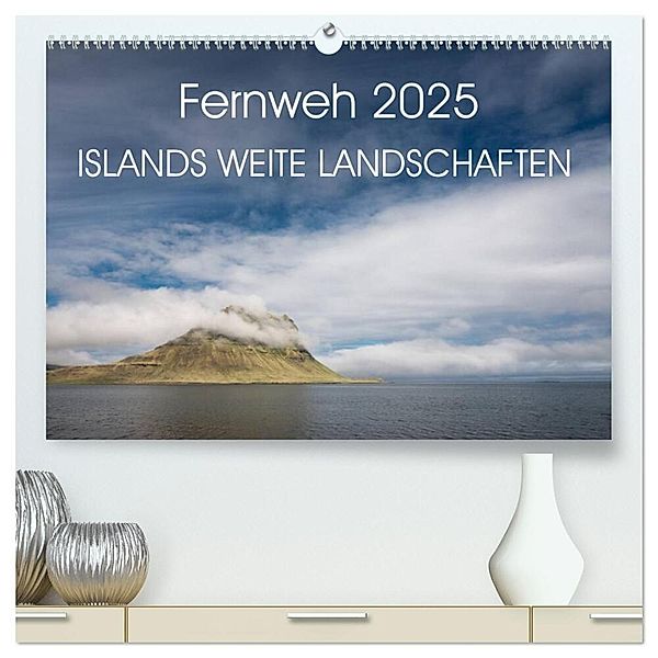 Fernweh 2025 - Islands weite Landschaften (hochwertiger Premium Wandkalender 2025 DIN A2 quer), Kunstdruck in Hochglanz, Calvendo, Steffen Lohse-Koch