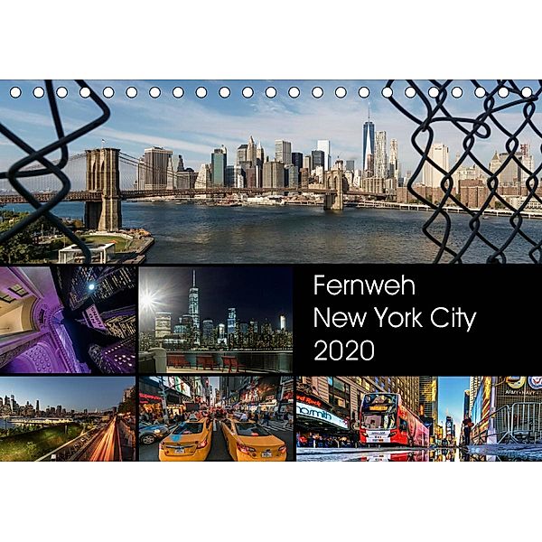 Fernweh New York City (Tischkalender 2020 DIN A5 quer), Kurt Krause