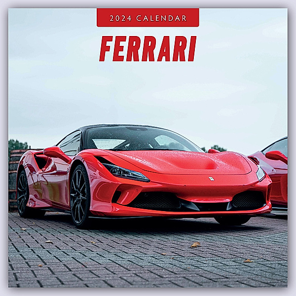 Ferrari 2024 - 16-Monatskalender, Red Robin Publishing Ltd