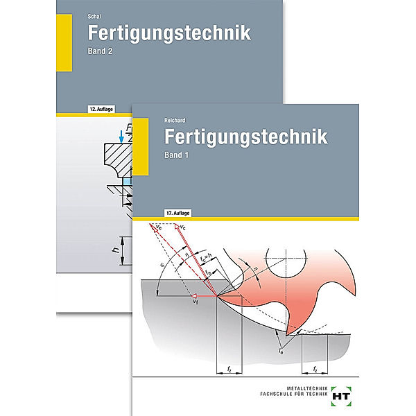 Fertigungstechnik, 2 Bde., Lothar Landt, Josef Pitz, Alfred Reichard, Werner Ricker, Willy Schal, Peter Weiss