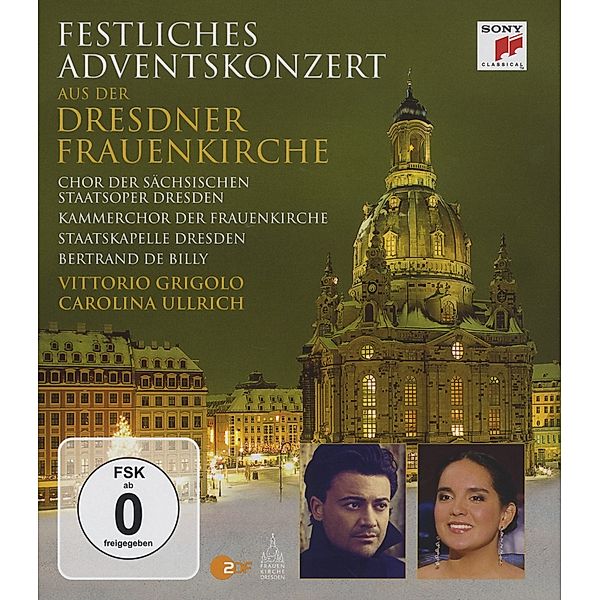 Festliches Adventskonzert aus der Dresdner Frauenkirche 2010, Vittorio Grigolo, Staatskapelle Dresden, B. de Billy