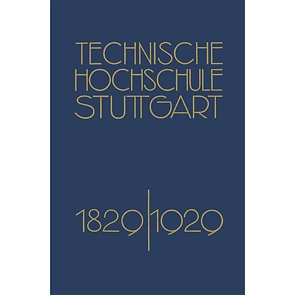 Festschrift der Technischen Hochschule Stuttgart, Richard Grammel