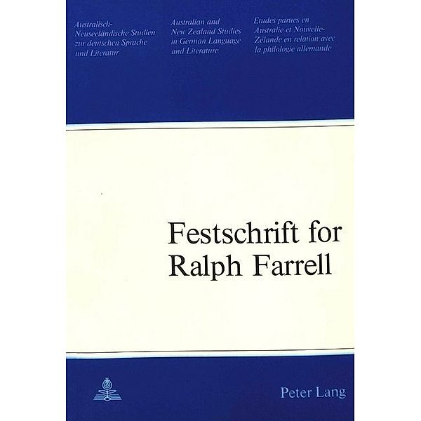 Festschrift for Ralph Farrell