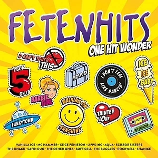 Fetenhits - One Hit Wonder (3 CDs), Diverse Interpreten