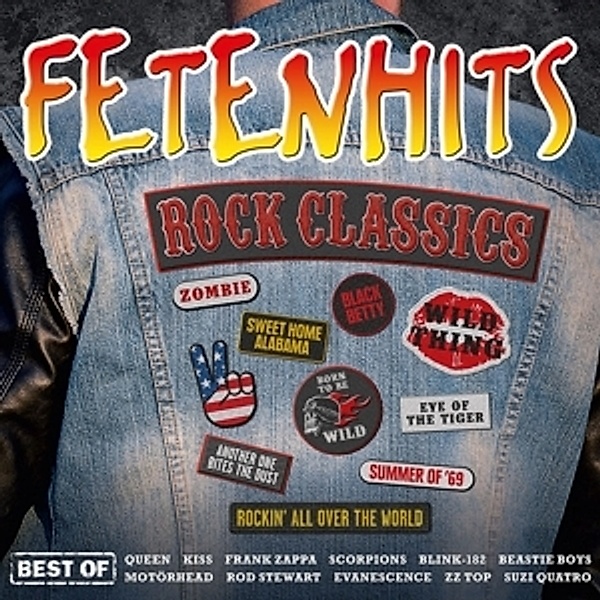 Fetenhits Rock Classics - Best Of (3 CDs), Various
