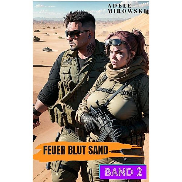 Feuer Blut Sand Band 2 Postapokalyptische Action Literatur / Feuer Blut Sand, Adele Mirowski