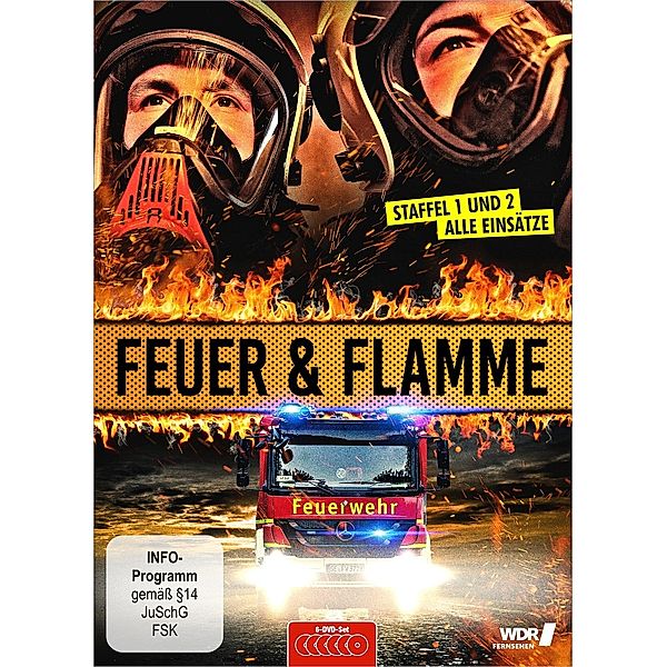 Feuer und Flamme: Mit Feuerwehrmännern im Einsatz - Staffel 1+2, Feuer und Flamme-Mit Feuerwehrmaennern im Einsat