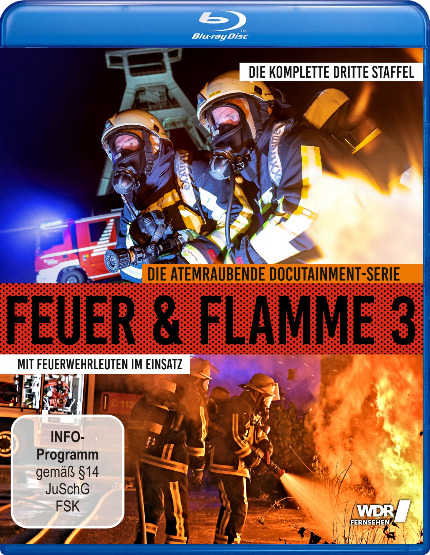 Image of Feuer und Flamme: Mit Feuerwehrmännern im Einsatz - Staffel 3