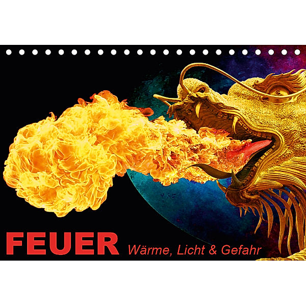 Feuer - Wärme, Licht & Gefahr (Tischkalender 2019 DIN A5 quer), Elisabeth Stanzer