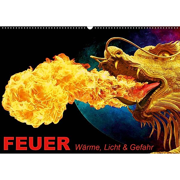 Feuer - Wärme, Licht & Gefahr (Wandkalender 2020 DIN A2 quer), Elisabeth Stanzer