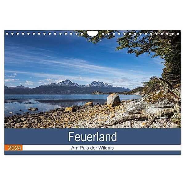 Feuerland - Am Puls der Wildnis (Wandkalender 2024 DIN A4 quer), CALVENDO Monatskalender, Akrema-Photography Neetze