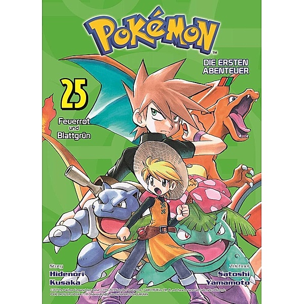 Feuerrot und Blattgrün / Pokémon - Die ersten Abenteuer Bd.25, Hidenori Kusaka, Satoshi Yamamoto