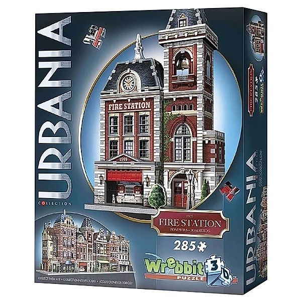 Folkmanis, Wrebbit Feuerwache / Fire Station (Puzzle)