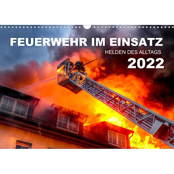 FEUERWEHR IM EINSATZ (Wandkalender 2022 DIN A3 quer), MH CONNECT 112  Marcus Heinz