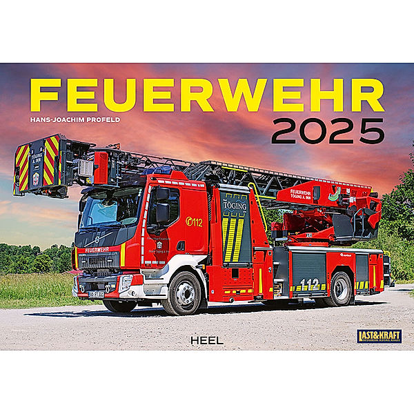 Feuerwehr Kalender 2025 Wandkalender, Hans-Joachim Profeld