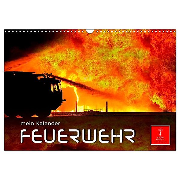 Feuerwehr - mein Kalender (Wandkalender 2025 DIN A3 quer), CALVENDO Monatskalender, Calvendo, Peter Roder