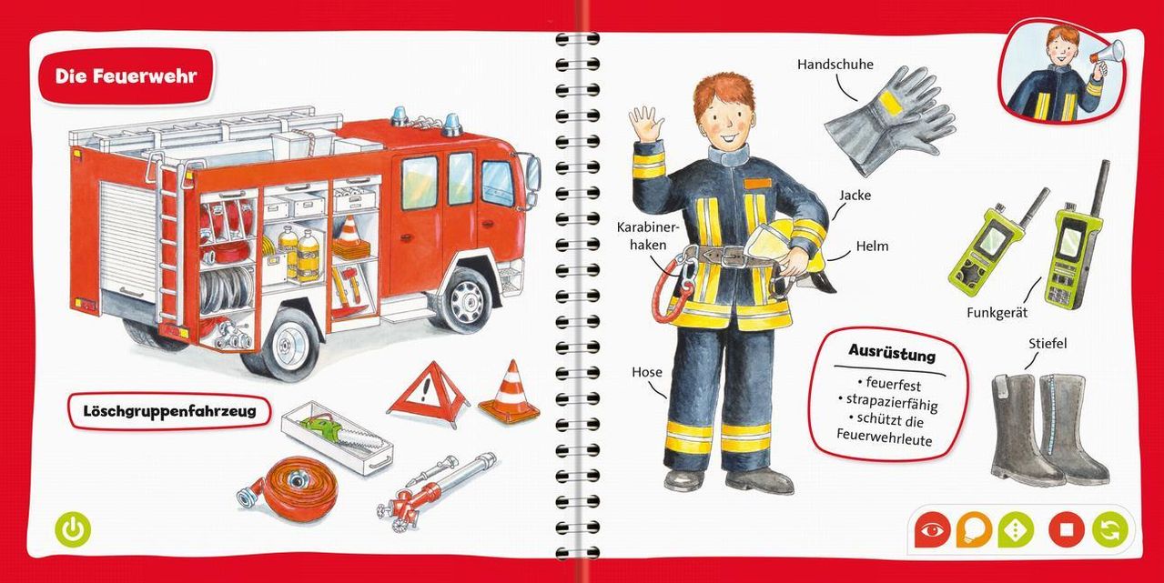 Feuerwehr Pocket Wissen tiptoi® Bd.5 Buch versandkostenfrei - Weltbild.de