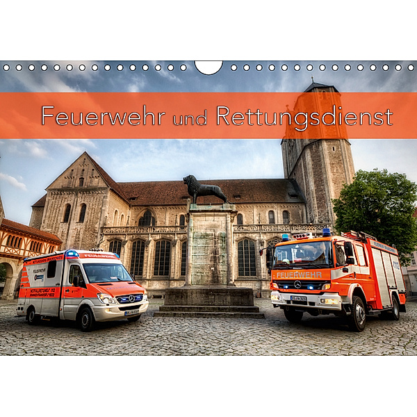 Feuerwehr und Rettungsdienst (Wandkalender 2019 DIN A4 quer), Markus Will