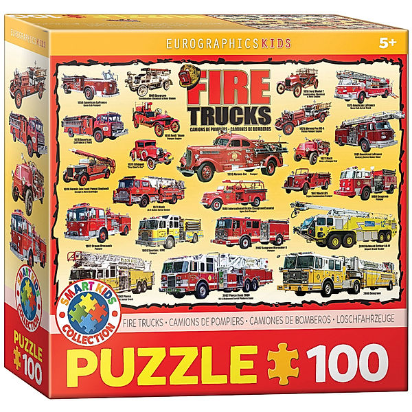 Eurographics Feuerwehrautos (Puzzle)