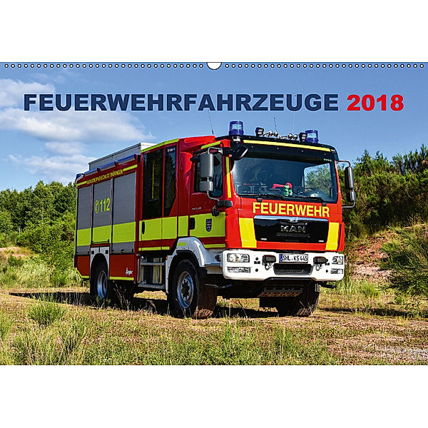 Feuerwehrfahrzeuge (Wandkalender 2018 DIN A2 quer), Marcus Heinz