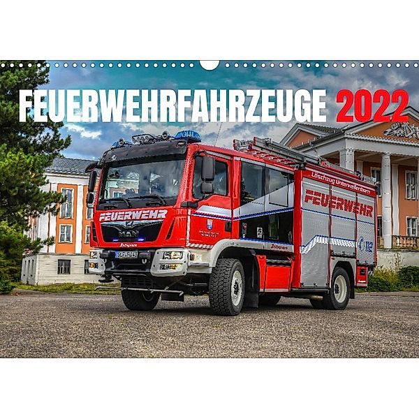 Feuerwehrfahrzeuge (Wandkalender 2022 DIN A3 quer), MH-CONNECT 112