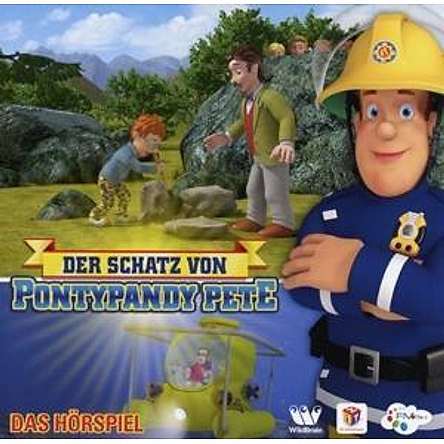 Feuerwehrmann Sam - Der Schatz von Pontypandy Pete, 1 Audio-CD, 1 Audio-CD  Hörbuch jetzt bei Weltbild.de bestellen