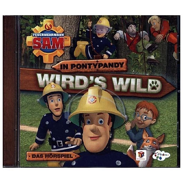 Feuerwehrmann Sam - Feuerwehrmann Sam - In Pontypandy Wird's Wild,1 Audio-CD, Feuerwehrmann Sam
