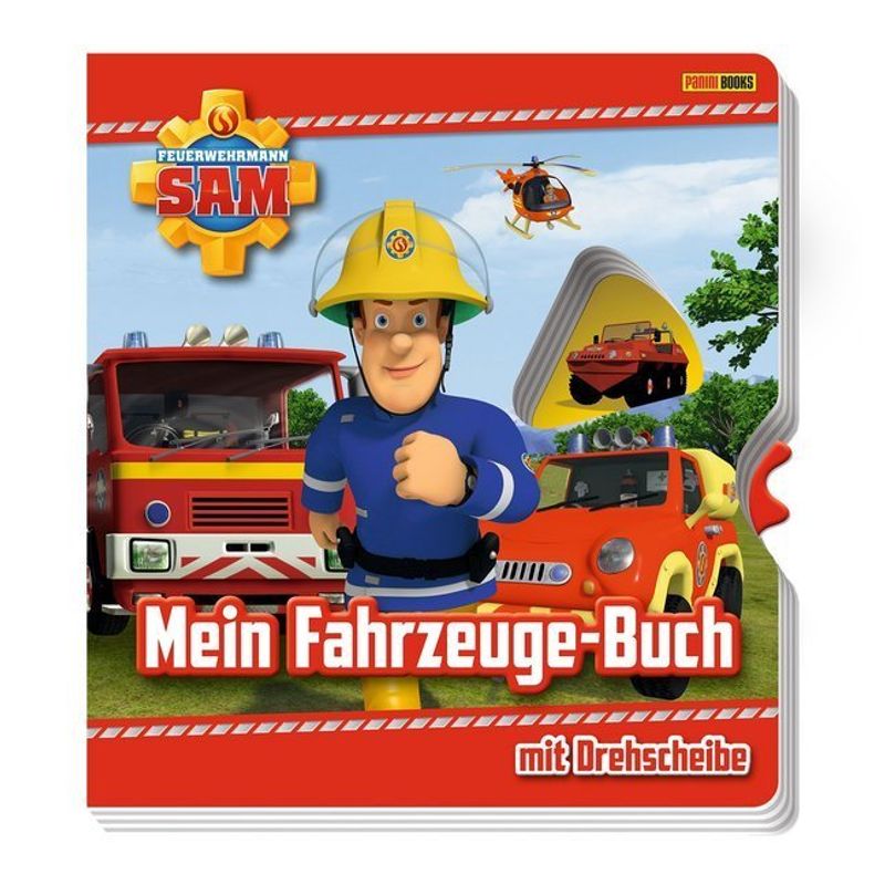 Image of Feuerwehrmann Sam / Feuerwehrmann Sam: Mein Fahrzeuge-Buch Mit Drehscheibe - Julia Endemann, Pappband