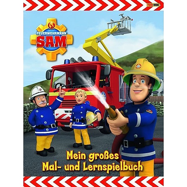 Feuerwehrmann Sam / Feuerwehrmann Sam - Mein großes Mal- und Lernspielbuch