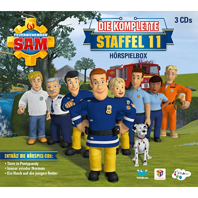 Feuerwehrmann Sam Hörspielbox, 3 Audio-CD Hörbuch jetzt bei Weltbild.de  bestellen