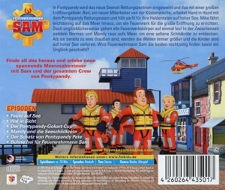 Feuerwehrmann Sam - Mann über Bord, 1 Audio-CD, 1 Audio-CD kaufen