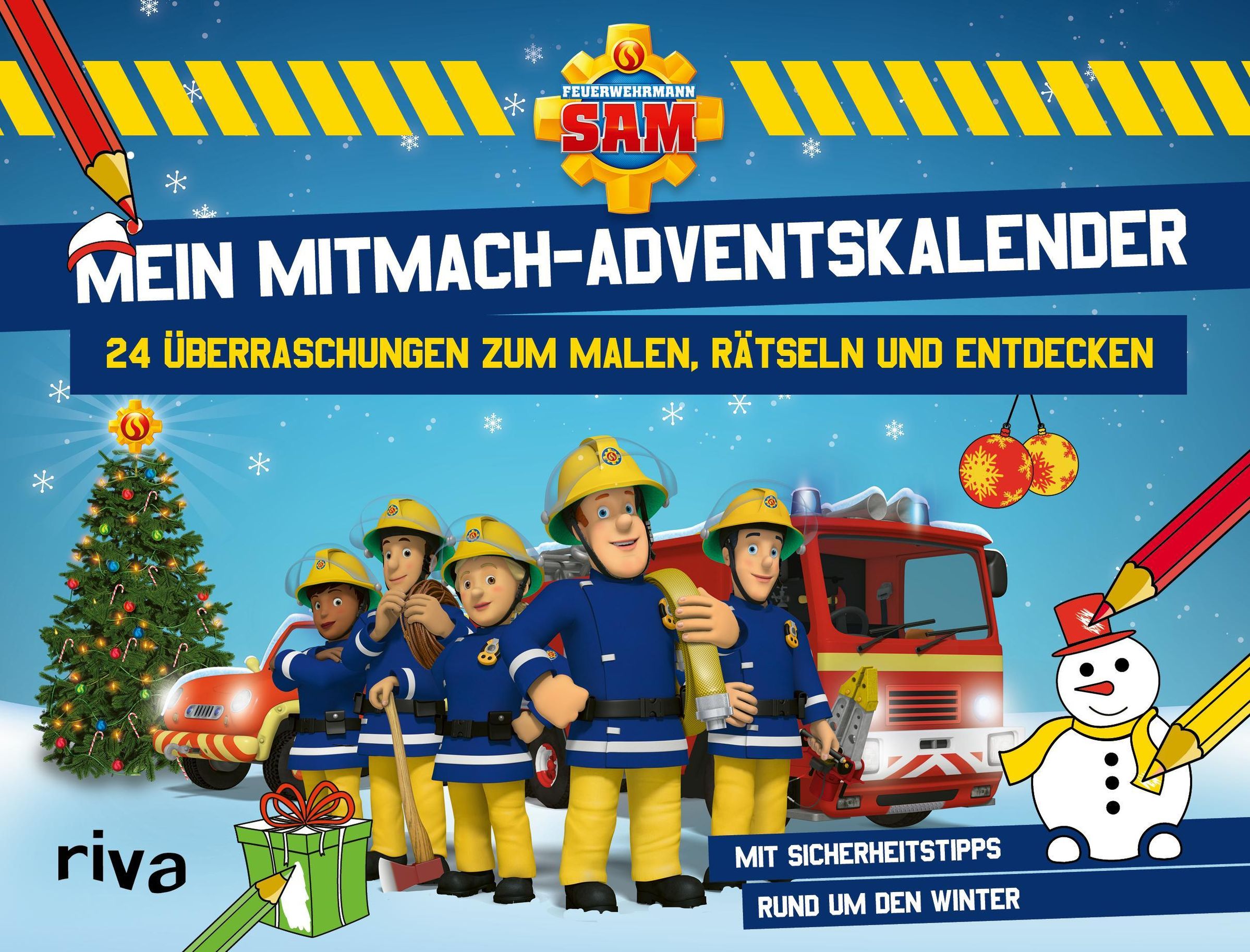 Feuerwehrmann Sam - Mein Mitmach-Adventskalender Buch jetzt online bei  Weltbild.ch bestellen