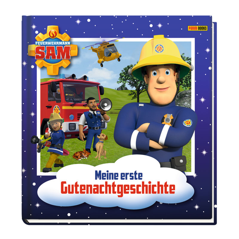 Image of Feuerwehrmann Sam: Meine Erste Gutenachtgeschichte - Katrin Zuschlag, Pappband