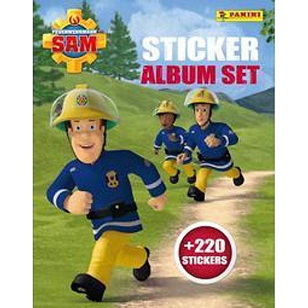 Feuerwehrmann Sam Sticker Album Set