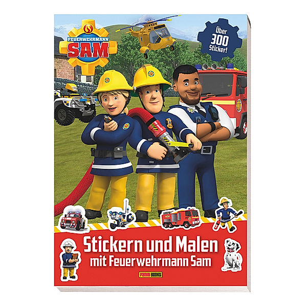 Feuerwehrmann Sam: Stickern und Malen mit Feuerwehrmann Sam, Panini