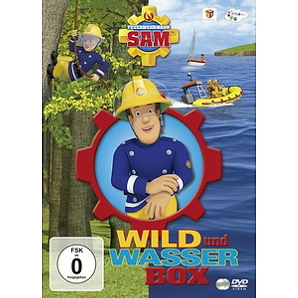 Feuerwehrmann Sam - Wild und Wasser Box, Feuerwehrmann Sam