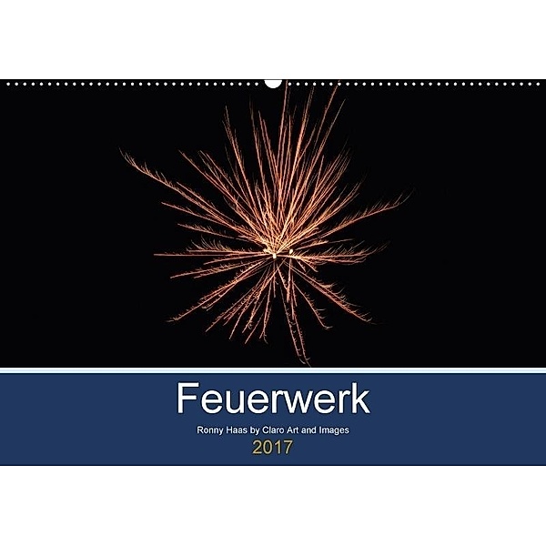Feuerwerk - Explosionen am Himmel (Wandkalender 2017 DIN A2 quer), Ronny Haas