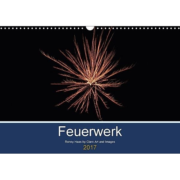 Feuerwerk - Explosionen am Himmel (Wandkalender 2017 DIN A3 quer), Ronny Haas