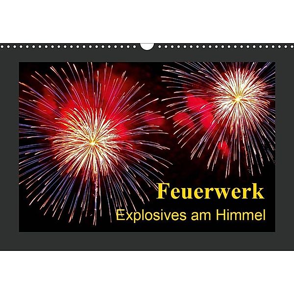 Feuerwerk - Explosives am Himmel (Wandkalender 2020 DIN A3 quer), Ulrike Steinbrenner