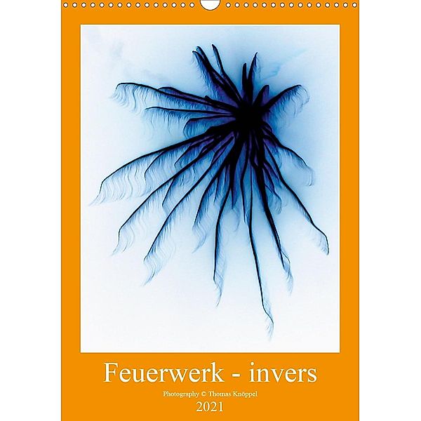 Feuerwerk - invers (Wandkalender 2021 DIN A3 hoch), Thomas KNÖPPEL