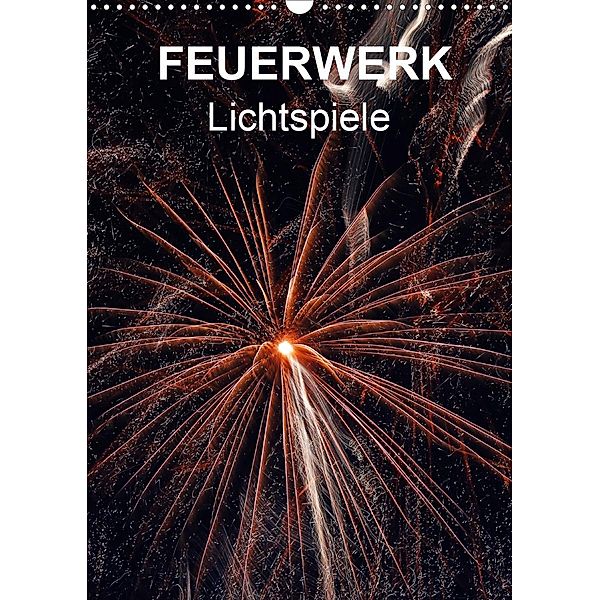 FEUERWERK - Lichtspiele (Wandkalender 2020 DIN A3 hoch), Reinhard Sock