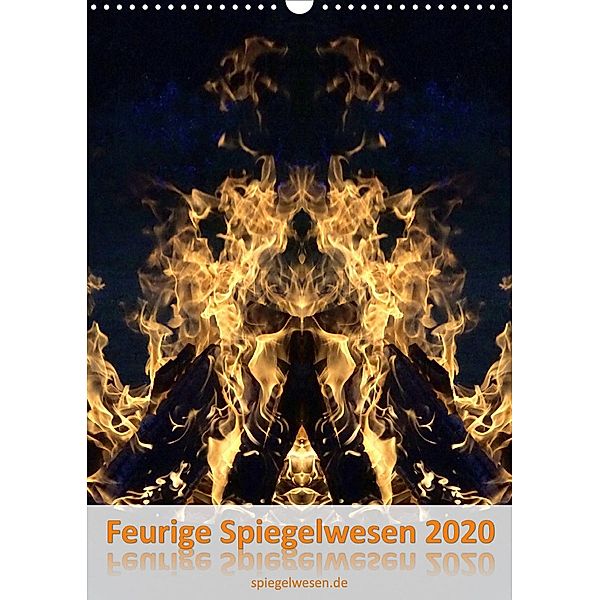 Feurige Spiegelwesen (Wandkalender 2020 DIN A3 hoch), Dieter Braun