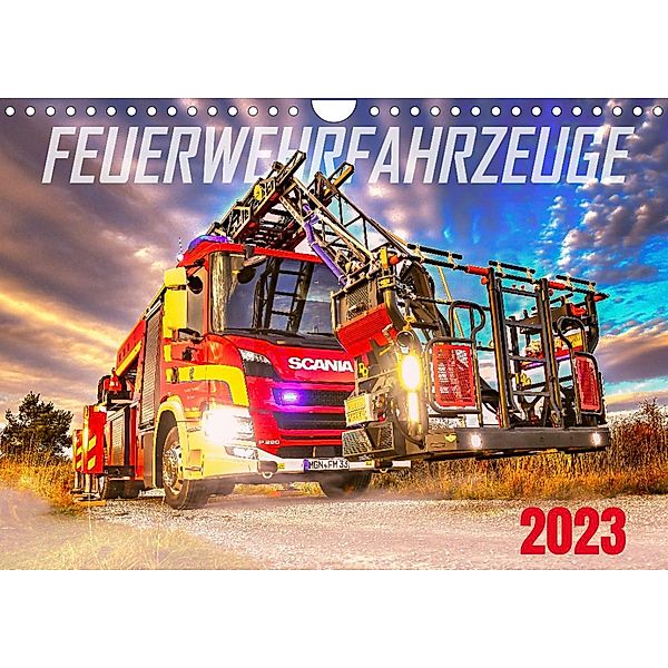 Feurwehrfahrzeuge (Wandkalender 2023 DIN A4 quer), MH CONNECT 112 / Marcus Heinz