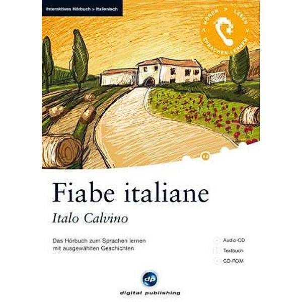 Fiabe italiane, 1 Audio-CD + 1 CD-ROM + Textbuch, Italo Calvino