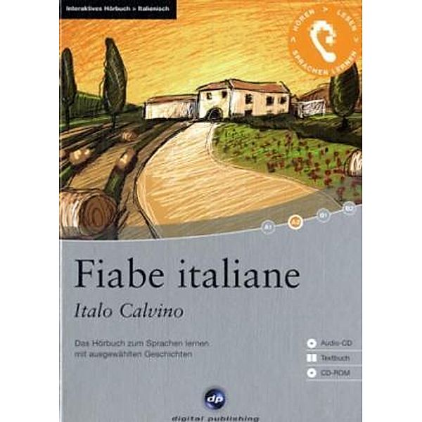 Fiabe italiane, 1 Audio-CD, 1 CD-ROM u. Textbuch, Italo Calvino