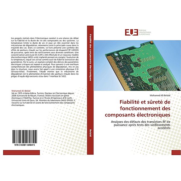 Fiabilité et sûreté de fonctionnement des composants électroniques, Mohamed Ali Belaïd
